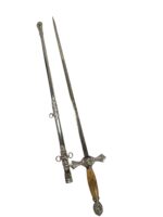 Masonic Knights Templar Sword With Scabbard Masonic Knights Templar Sword With Scabbard