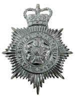 British Lancashire Constabulary Police Helmet Plate British Lancashire Constabulary Police Helmet Plate