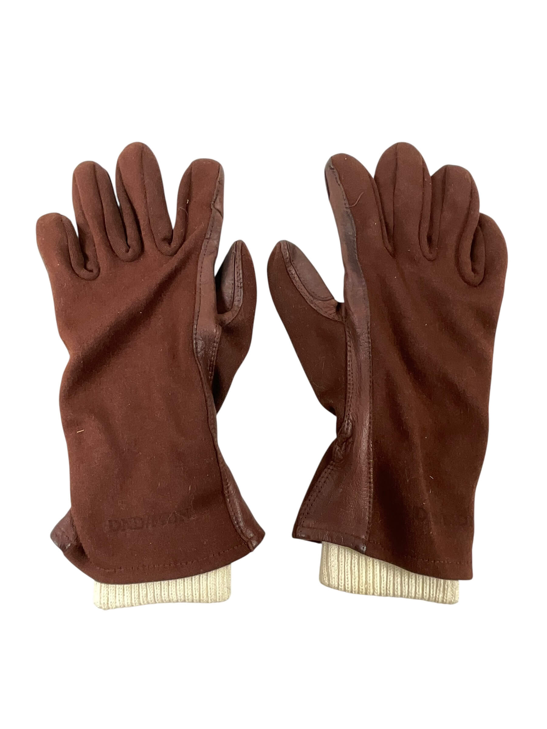 Canadian Forces Brown Leather Flight Gloves With Liners Size Medium Canadian Forces Brown Leather Flight Gloves With Liners Size Medium