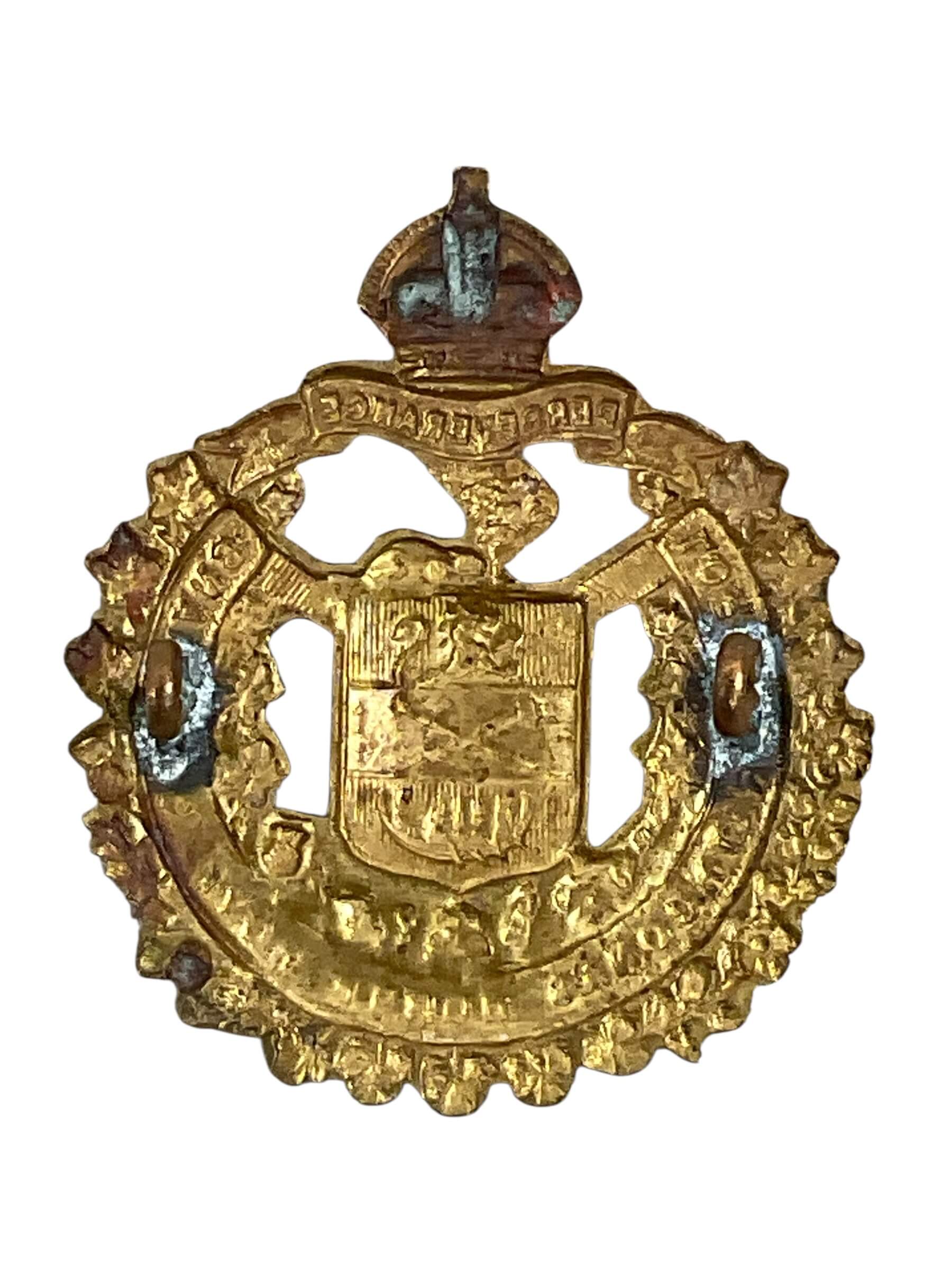 WW2 Canadian Lord Strathcona's Horse Royal Canadians Cap Badge WW2 Canadian Lord Strathcona's Horse Royal Canadians Cap Badge