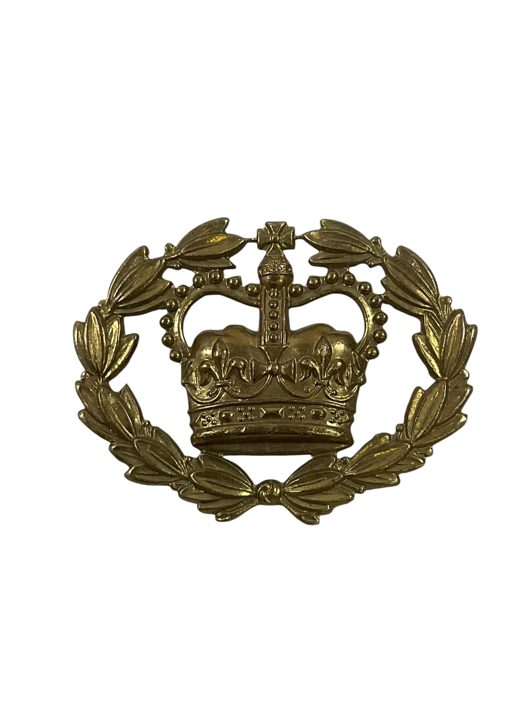 Canadian Army Master Warrant Officer Brass Rank Insignia Single Canadian Army Master Warrant Officer Brass Rank Insignia Single