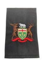Canadian Ontario Provincial Police OPP RSM Slip-On Rank Insignia Single