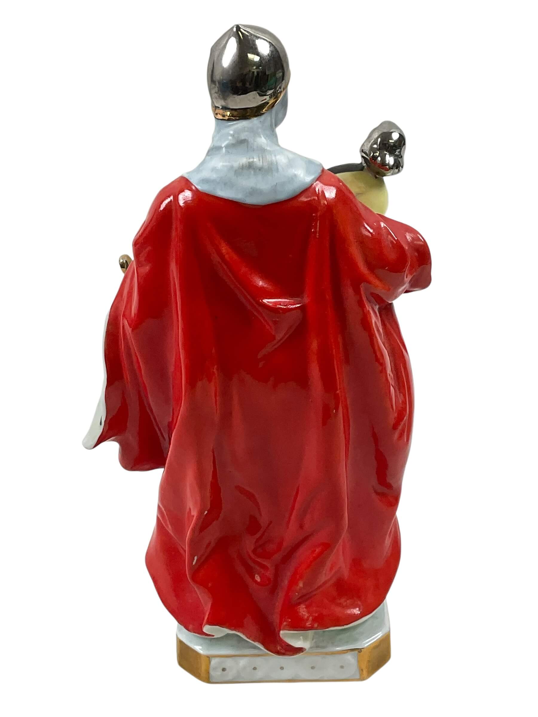 Sitzendorf Porcelain Voigt Knight 1890 10" Tall Sitzendorf Porcelain Voigt Knight 1890 10" Tall