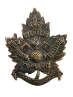 WW1 Canadian CEF 2nd Pioneer Battalion Cap Badge
