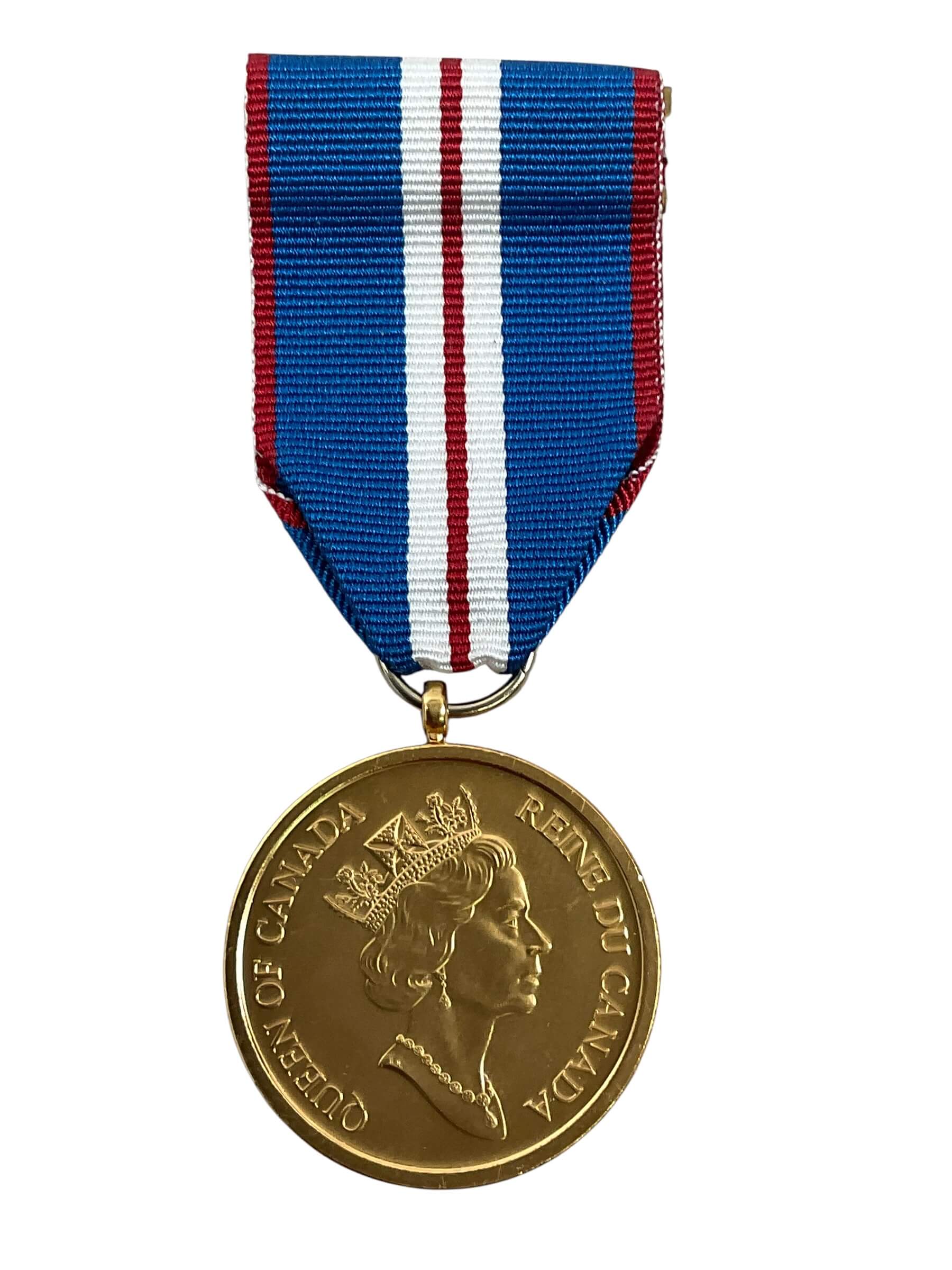 Canadian Queen Elizabeth the 2nd Golden Jubilee Medal Full Size Canadian Queen Elizabeth the 2nd Golden Jubilee Medal Full Size