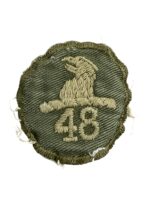 Canadian Forces 48th Highlanders Boonie Cap Badge