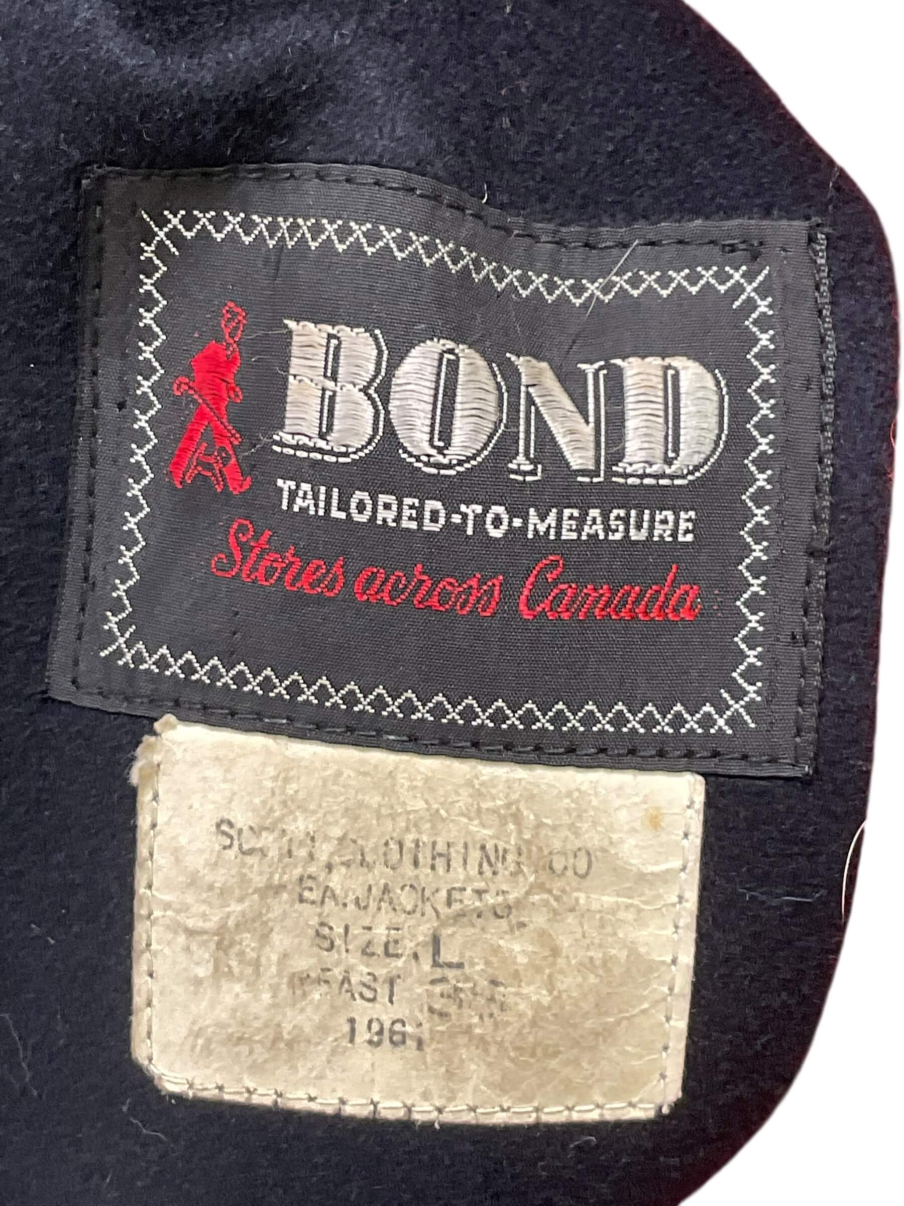 Royal Canadian Mounted Police RCMP Peacoat Size 38 Long Dated 1961 Royal Canadian Mounted Police RCMP Peacoat Size 38 Long Dated 1961