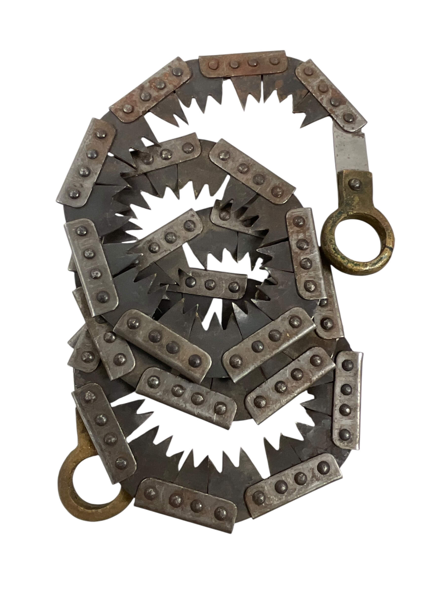WW2 British Collapsible Saw Dated 1944 In 1943 Dated Pouch WW2 British Collapsible Saw Dated 1944 In 1943 Dated Pouch