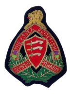 Canadian The Essex Scottish Bullion Wire Blazer Crest Canadian The Essex Scottish Bullion Wire Blazer Crest