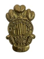 WW2 Canadian PWOR Princess of Wales' Own Regiment Collar Insignia Single