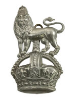 WW2 British 1st Royal Dragoons 15th/19th King's Royal Hussars Cap Badge WW2 British 1st Royal Dragoons 15th/19th King's Royal Hussars Cap Badge
