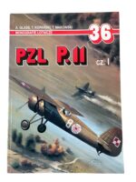 WW2 Polish Air Force PZL P.11 Vol 1 Monographie Lotnicze No 36 POLISH TEXT Used Softcover Reference Book