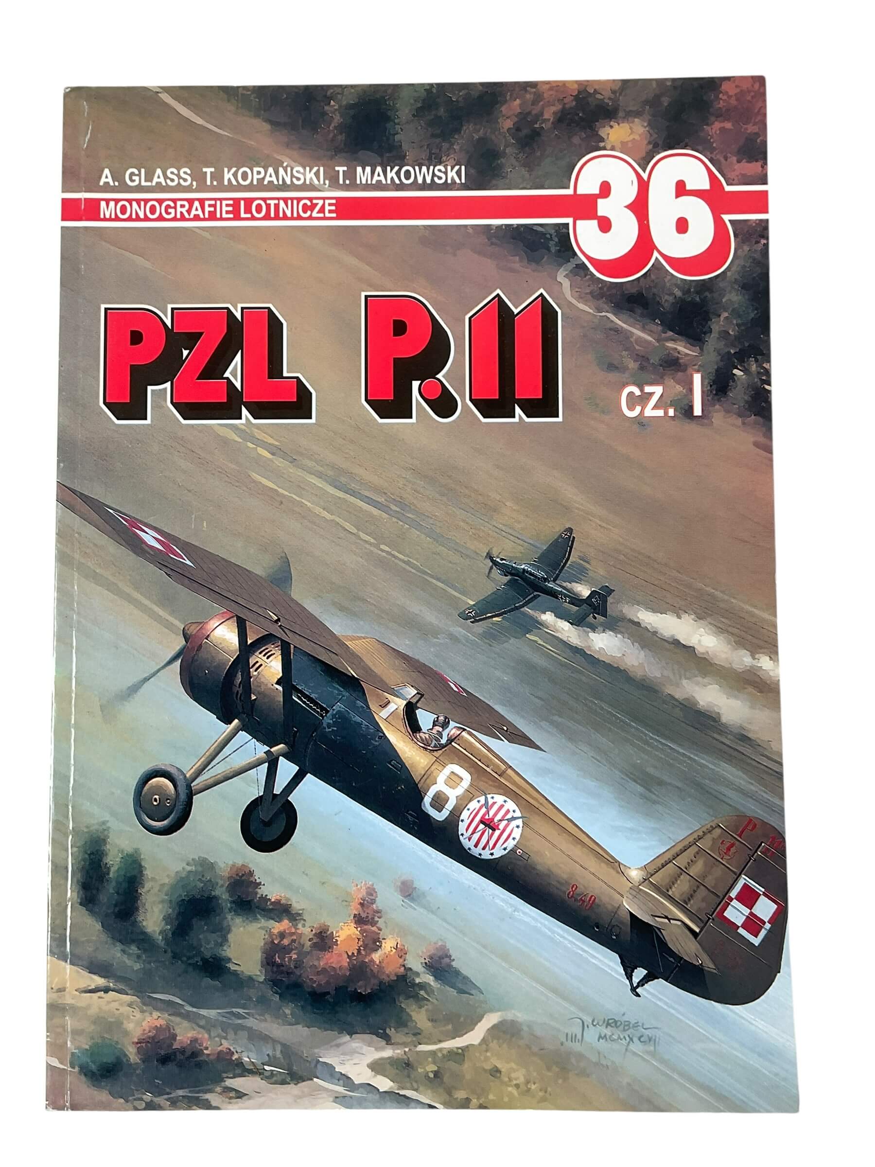 WW2 Polish Air Force PZL P.11 Vol 1 Monographie Lotnicze No 36 POLISH TEXT Used Softcover Reference Book WW2 Polish Air Force PZL P.11 Vol 1 Monographie Lotnicze No 36 POLISH TEXT Used Softcover Reference Book