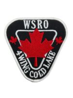 Canadian Forces RCAF WSRO 4 Wing Cold Lake Squadron Patch Crest Vintage