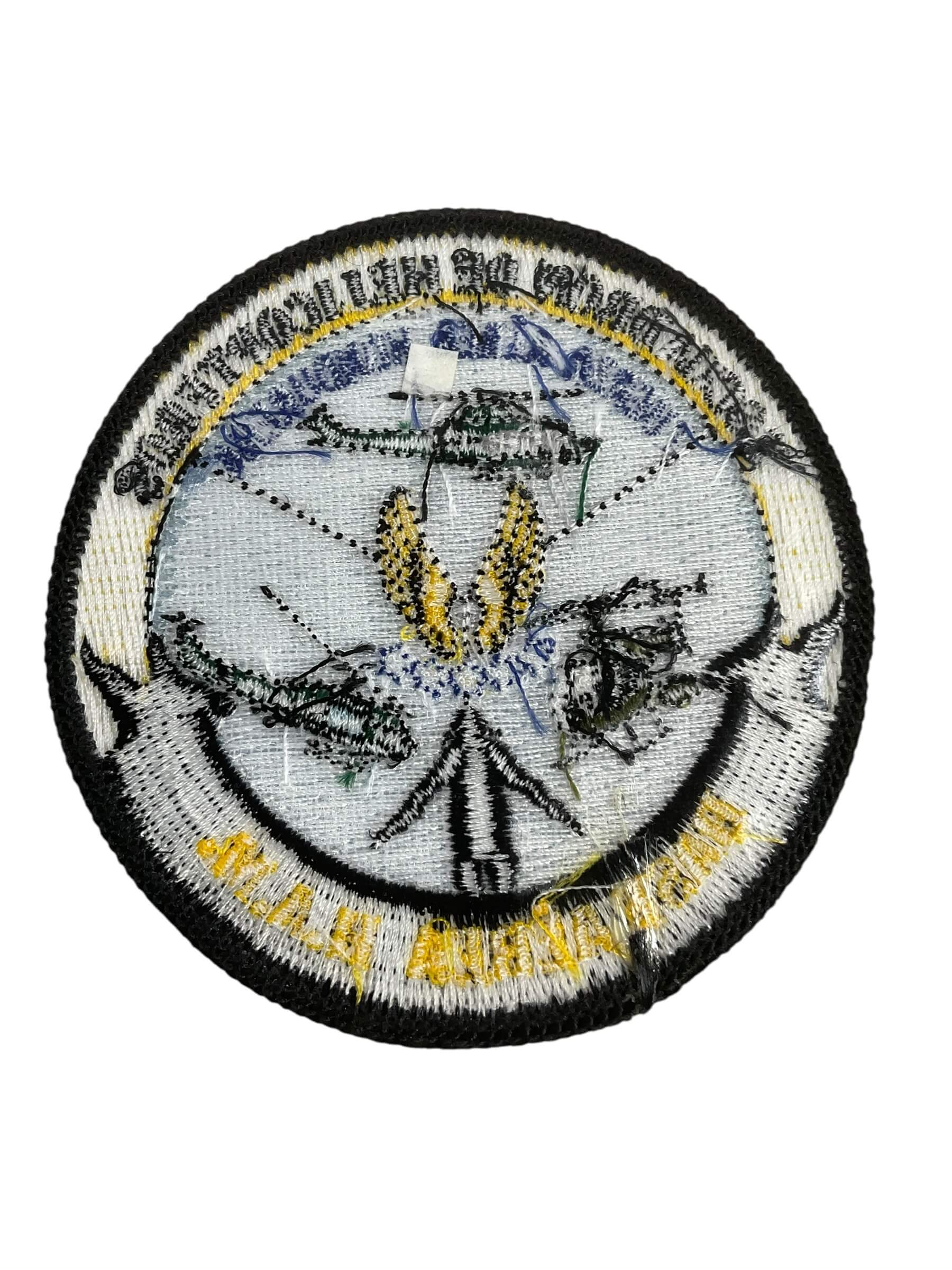 Honduran Air Force Base Aerea H.A.M. Helicopter Squadron Patch Honduran Air Force Base Aerea H.A.M. Helicopter Squadron Patch