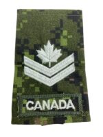 Canadian Forces CADPAT Master Corporal Slip-On Insignia Single