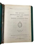 Canadian Korean War The Queen's Regulations And Orders Royal Canadian Navy Vol 3 Used Hardcover Reference Book