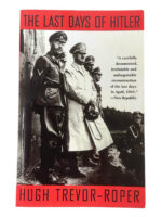 WW2 German The Last Days of Hitler Used Softcover Reference Book