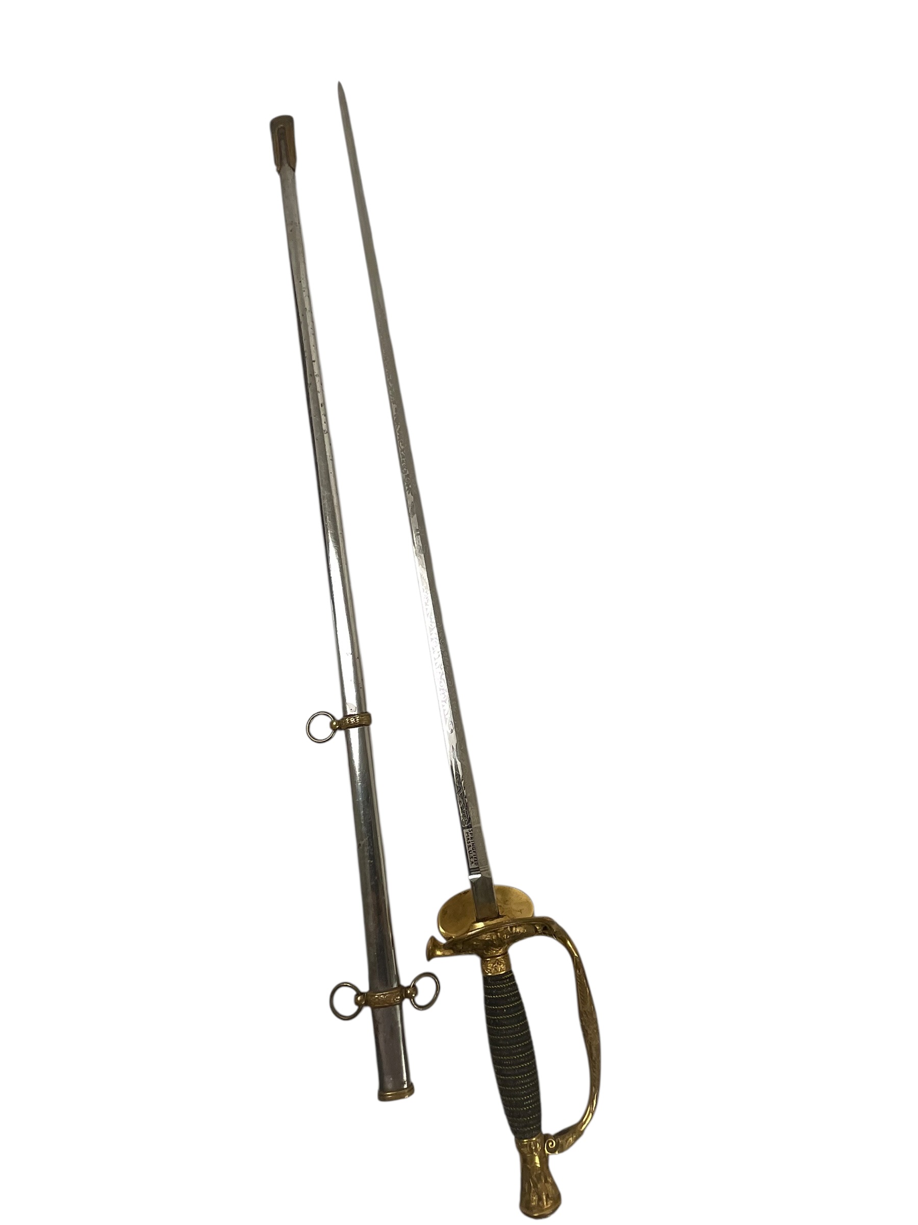 US 1860 Staff and Field Officer's Sword With Scabbard US 1860 Staff and Field Officer's Sword With Scabbard