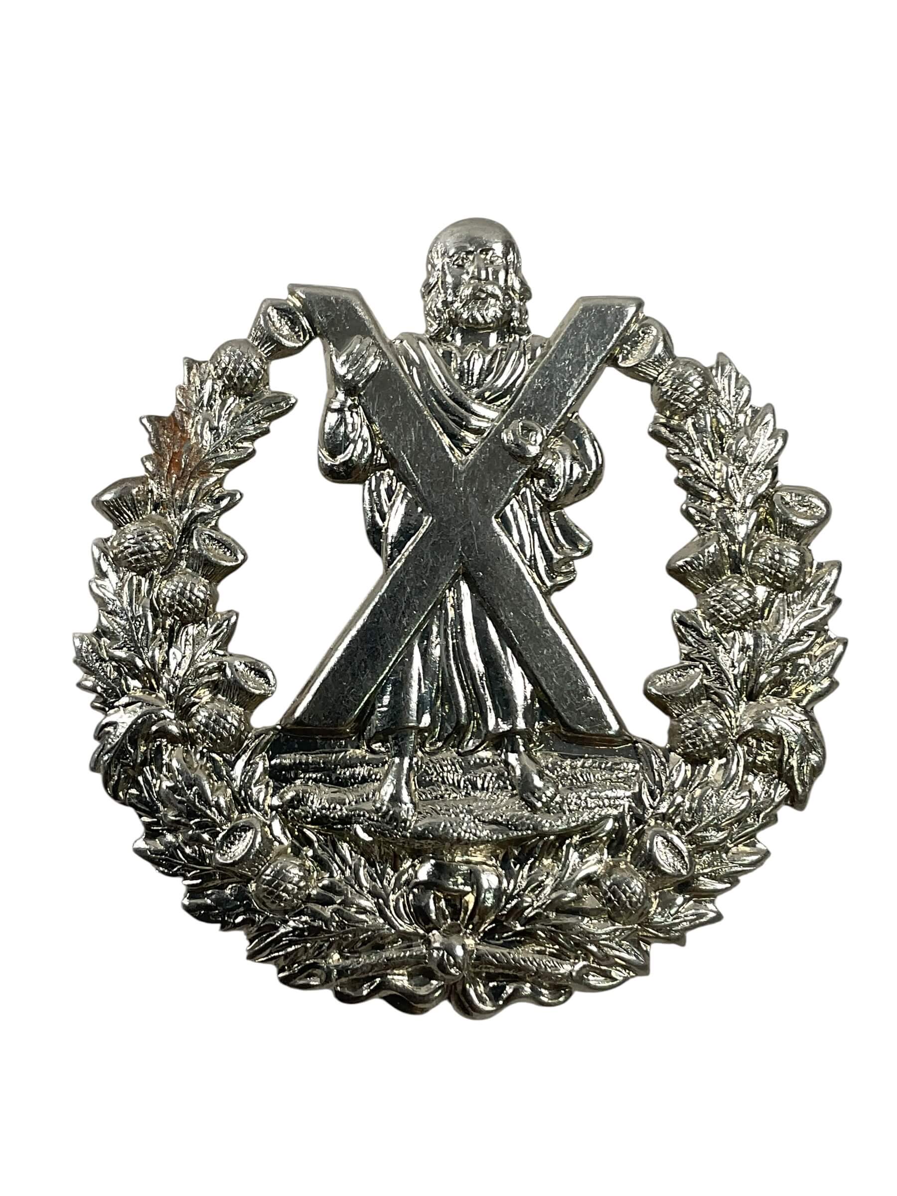 British Queen’s Own Cameron Highlanders Cap Badge British Queen’s Own Cameron Highlanders Cap Badge