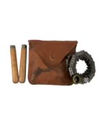 WW2 British Collapsible Saw Dated 1944 In 1943 Dated Pouch WW2 British Collapsible Saw Dated 1944 In 1943 Dated Pouch