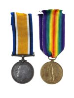 WW1 Canadian CEF Medal Group Pair CFA No 300715 GNR G.E. Bryan
