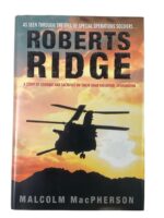 US Roberts Ridge A Story of Courage and Sacrifice on Takur Ghar Mountain Afghanistan Used Hardcover Reference Book