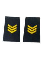 Canadian Ontario Provincial Police OPP Sergeant Slip-On Rank Insignia Pair