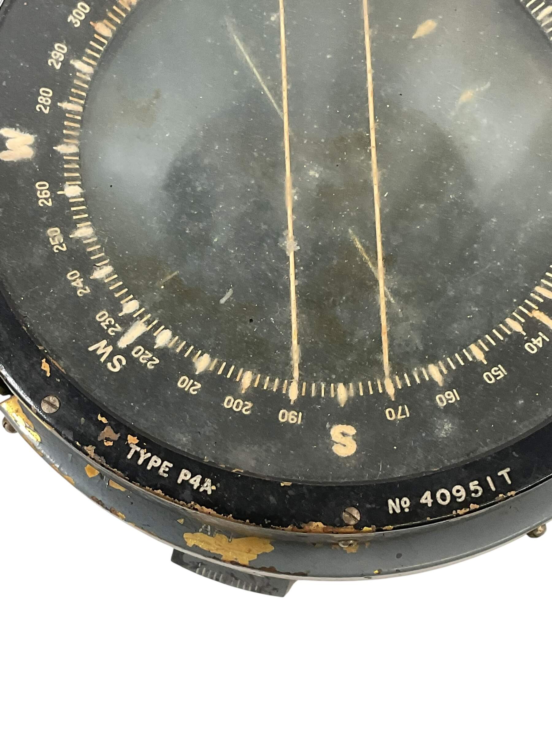 WW2 British RAF P4A Compass In Box Air Ministry Marked WW2 British RAF P4A Compass In Box Air Ministry Marked