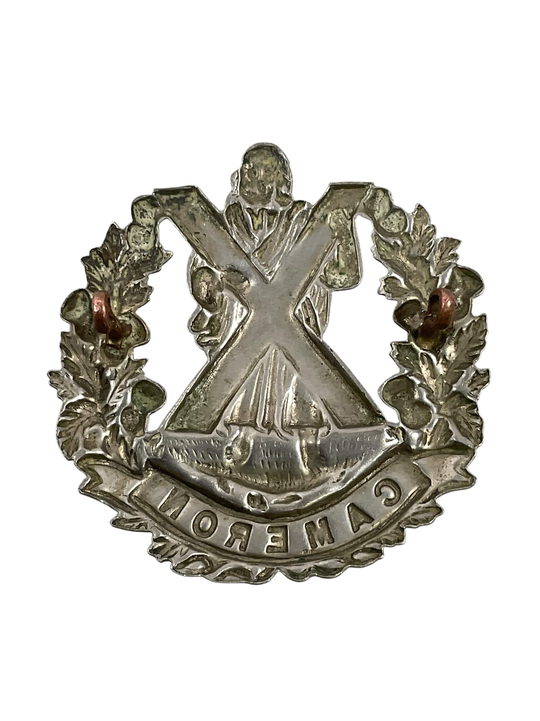 British Queen’s Own Cameron Highlanders Cap Badge British Queen’s Own Cameron Highlanders Cap Badge