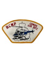 Royal Canadian Mounted Police RCMP Comox Air Detachment Helicopter Patch Royal Canadian Mounted Police RCMP Comox Air Detachment Helicopter Patch