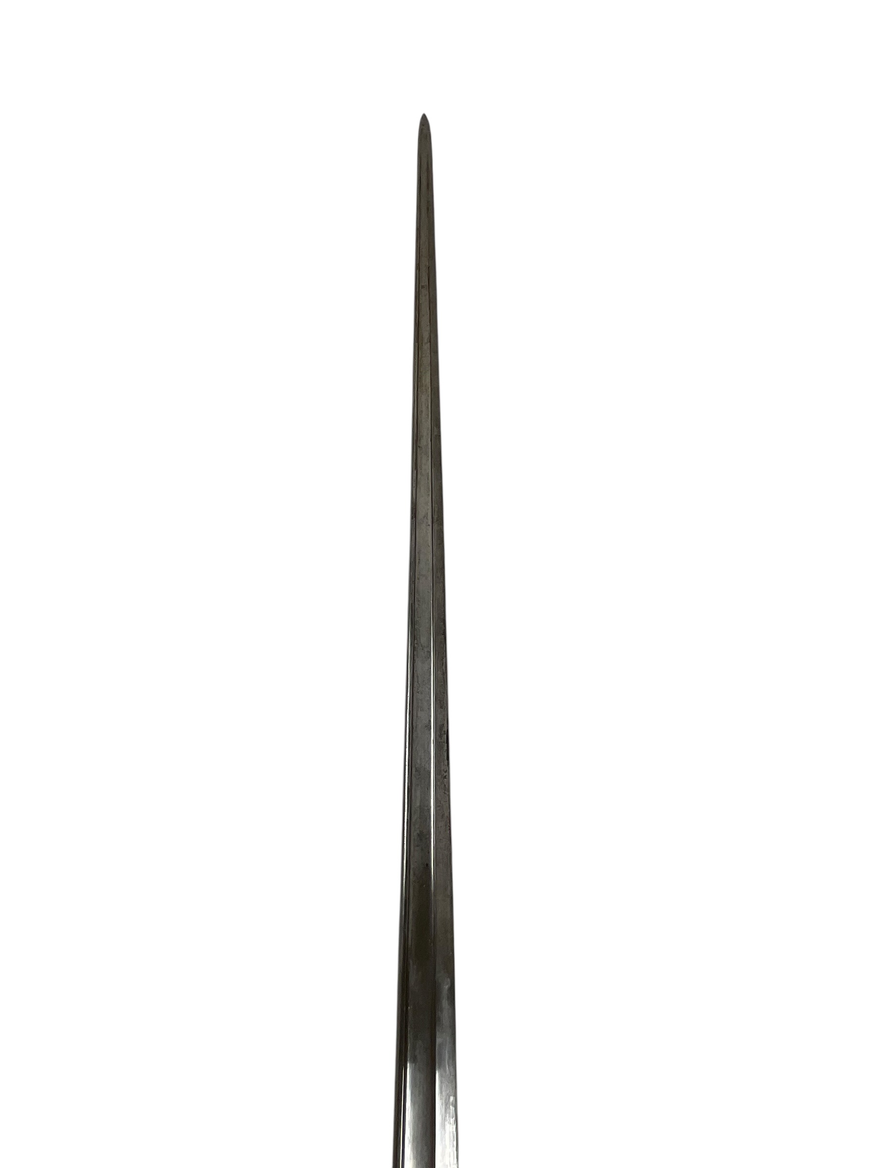 Spanish Artillery 1907 Model Sword With Scabbard Spanish Artillery 1907 Model Sword With Scabbard