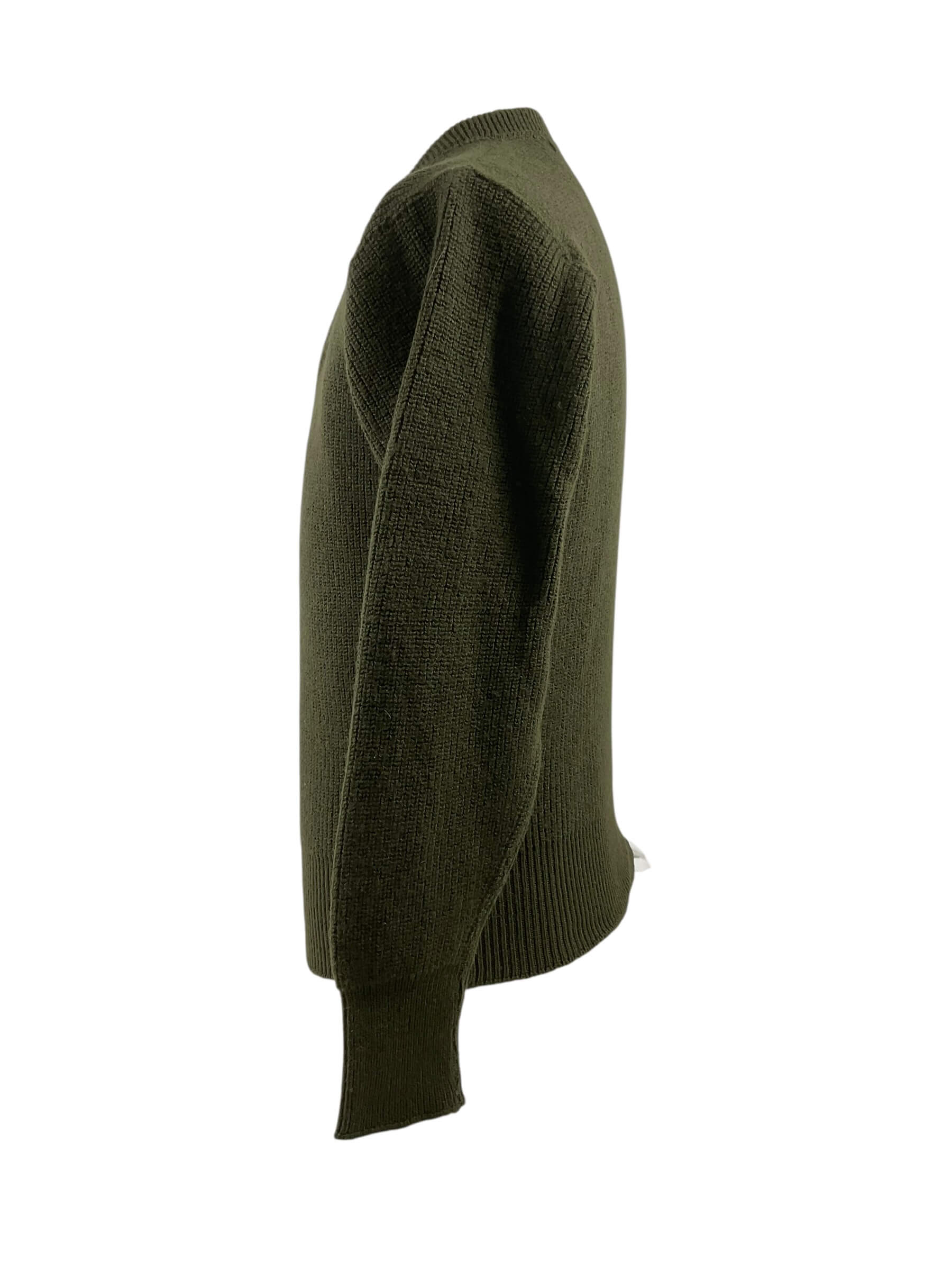 Canadian Forces OD Green Wool Sweater Dated 1975 Size Medium Canadian Forces OD Green Wool Sweater Dated 1975 Size Medium