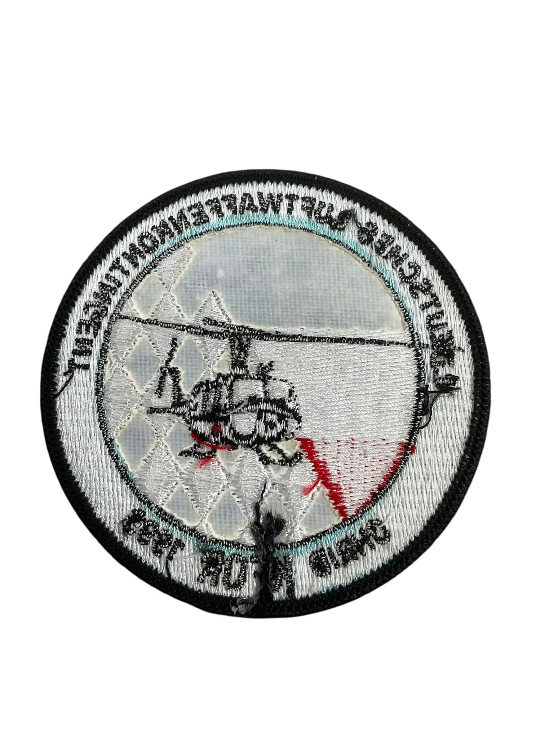 German Air Force KFOR Mission Ohrid Macedonia 1999 Bell UH-1 Helicopter Patch German Air Force KFOR Mission Ohrid Macedonia 1999 Bell UH-1 Helicopter Patch