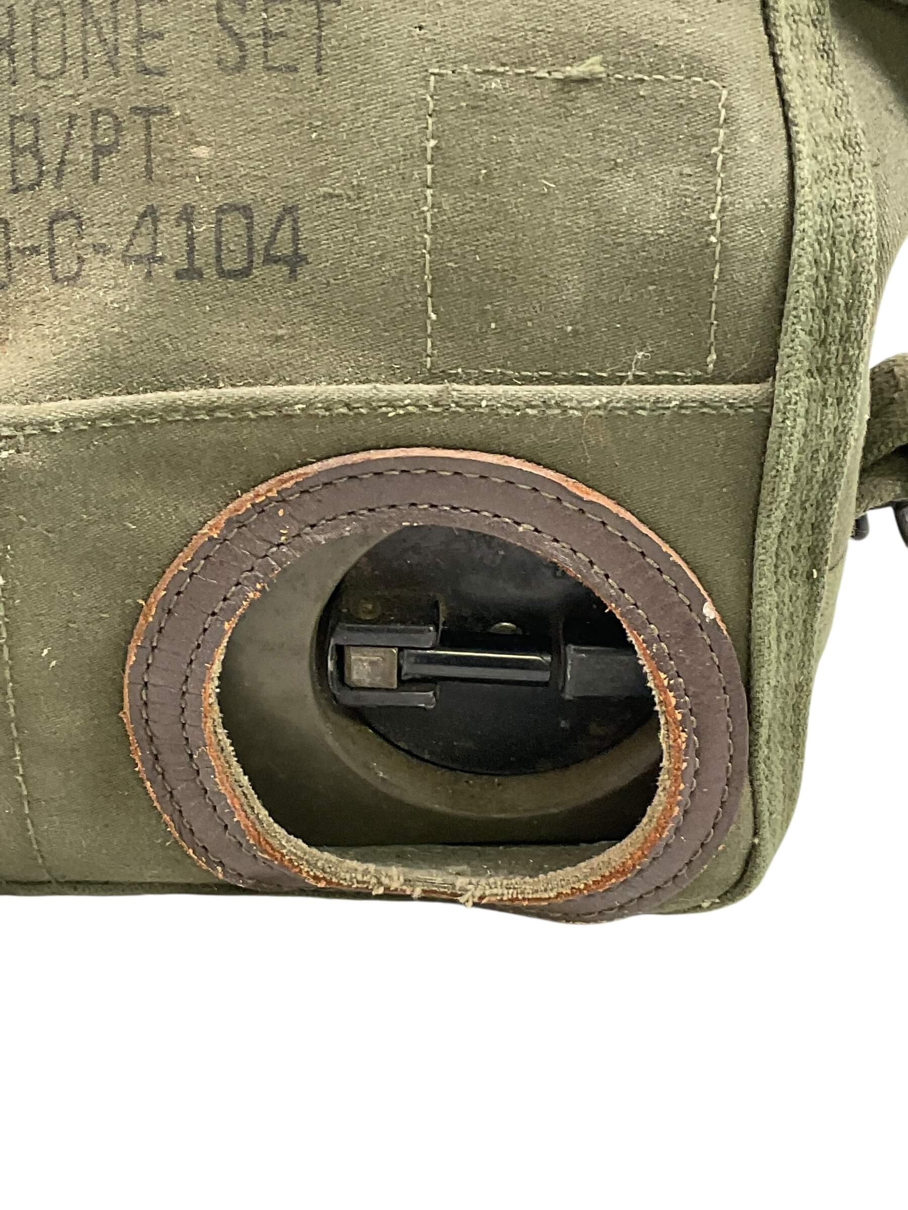 US Army Vietnam TA-43/PT Field Telephone Set In Case US Army Vietnam TA-43/PT Field Telephone Set In Case