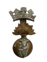 WW2 British Royal Irish Fusiliers Cap Badge WW2 British Royal Irish Fusiliers Cap Badge