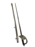 WW1 Canadian CEF Pattern 1897 Infantry Officer's Sword With Scabbard Distributor Scully