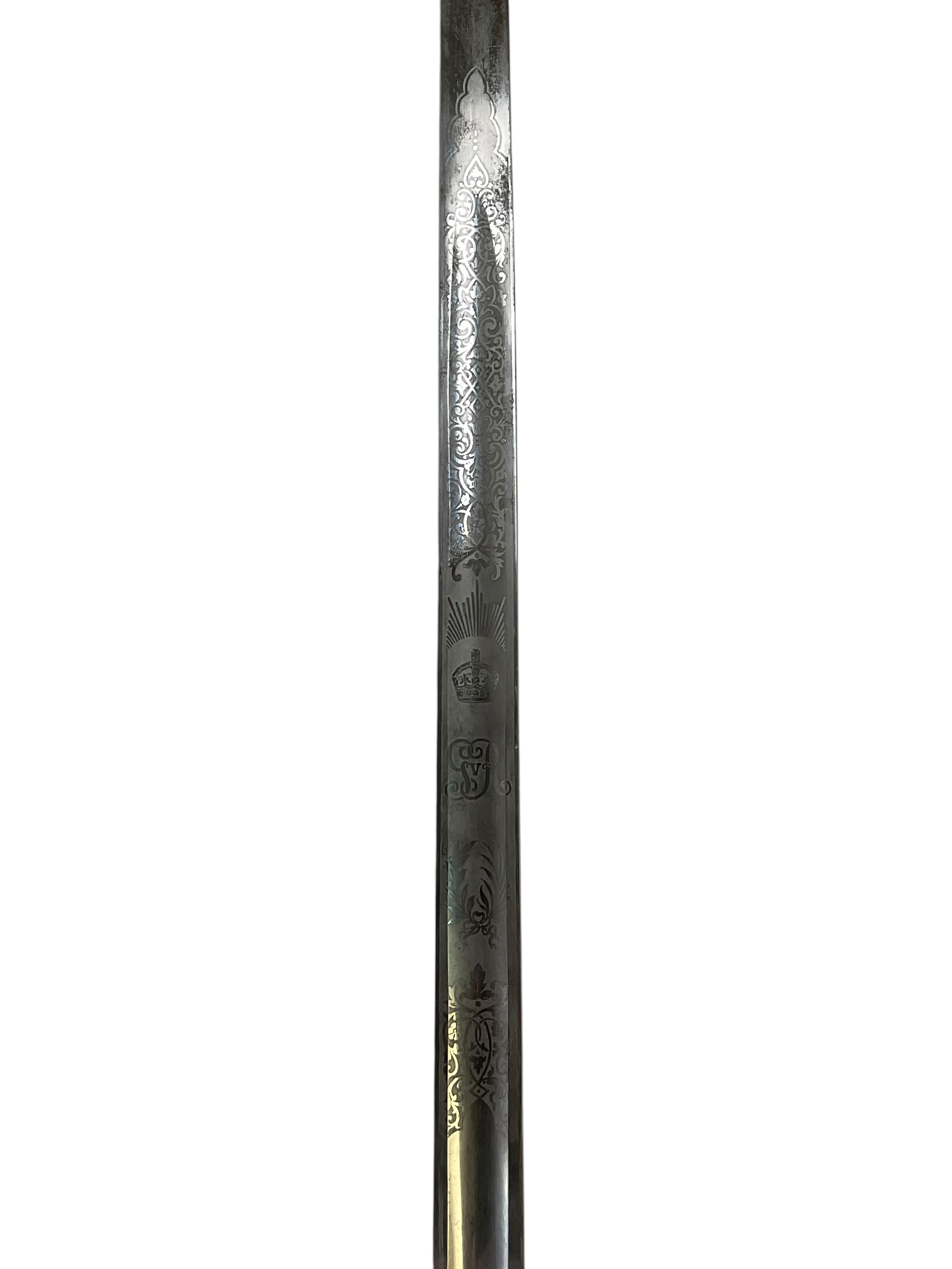 WW1 Canadian CEF Pattern 1897 Infantry Officer's Sword With Scabbard Distributor Scully WW1 Canadian CEF Pattern 1897 Infantry Officer's Sword With Scabbard Distributor Scully