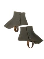 WW2 Canadian Women's Army Corps CWAC Officers Half Spats Size 9 WW2 Canadian Women's Army Corps CWAC Officers Half Spats Size 9