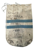 WW2 Canadian RCAF Named Duffle Bag 28" X 17"