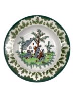 Austro Hungarian Wilhelmsburg Porcelain 9" Serving Bowl Austro Hungarian Wilhelmsburg Porcelain 9" Serving Bowl