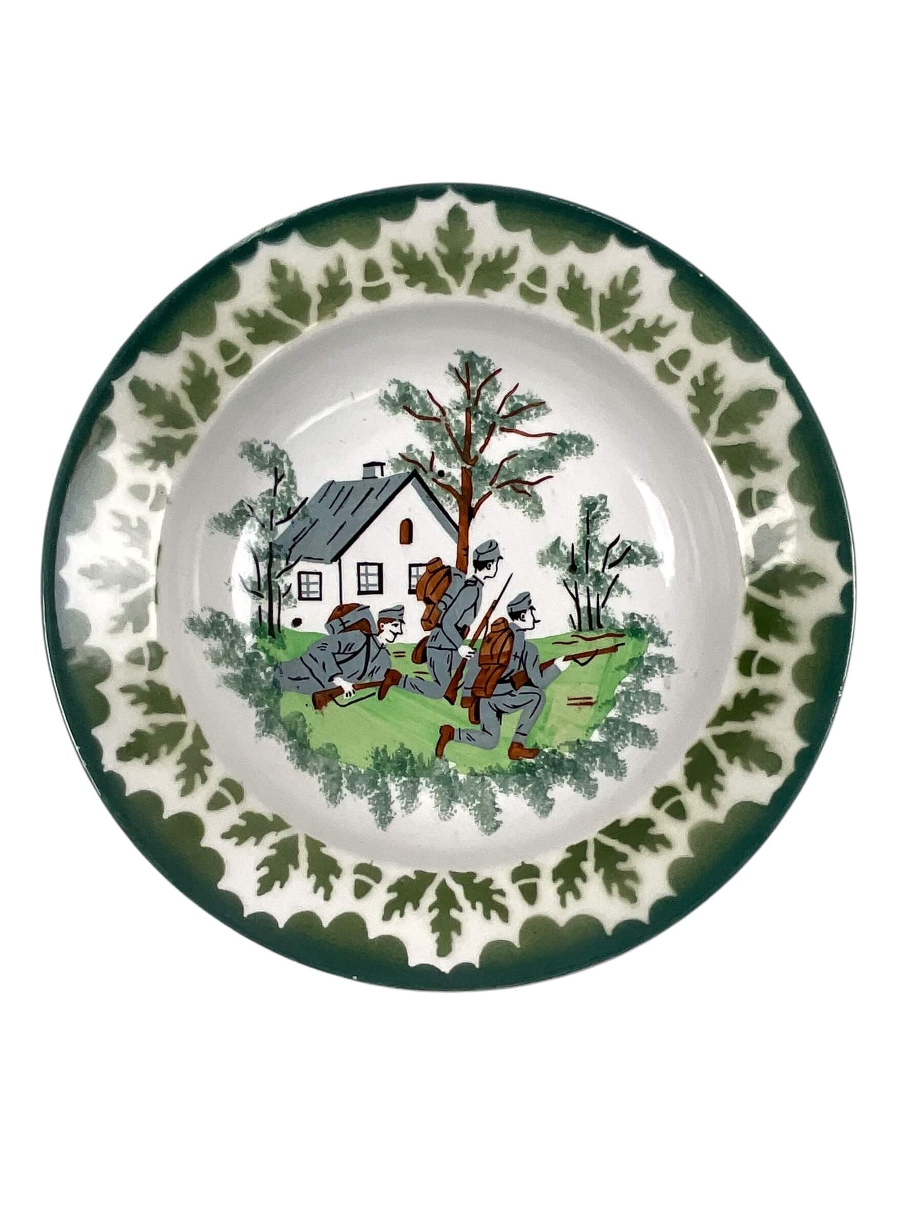 Austro Hungarian Wilhelmsburg Porcelain 9" Serving Bowl Austro Hungarian Wilhelmsburg Porcelain 9" Serving Bowl