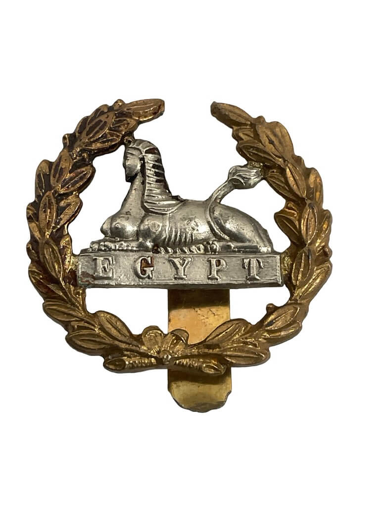 WW1 British BEF Gloucestershire Regiment Back Badge WW1 British BEF Gloucestershire Regiment Back Badge