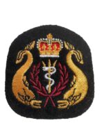 Canadian Forces RCN Navy Diving Medical Officer Cotton Trade Badge Canadian Forces RCN Navy Diving Medical Officer Cotton Trade Badge