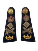 WW1 British BEF Full General Gloucestershire Regiment Officer's Shoulder Boards Insignia Pair