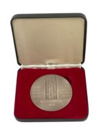 Canadian Government of Canada Long and Loyal Service Medal Dated 1982 Named In Case Canadian Government of Canada Long and Loyal Service Medal Dated 1982 Named In Case