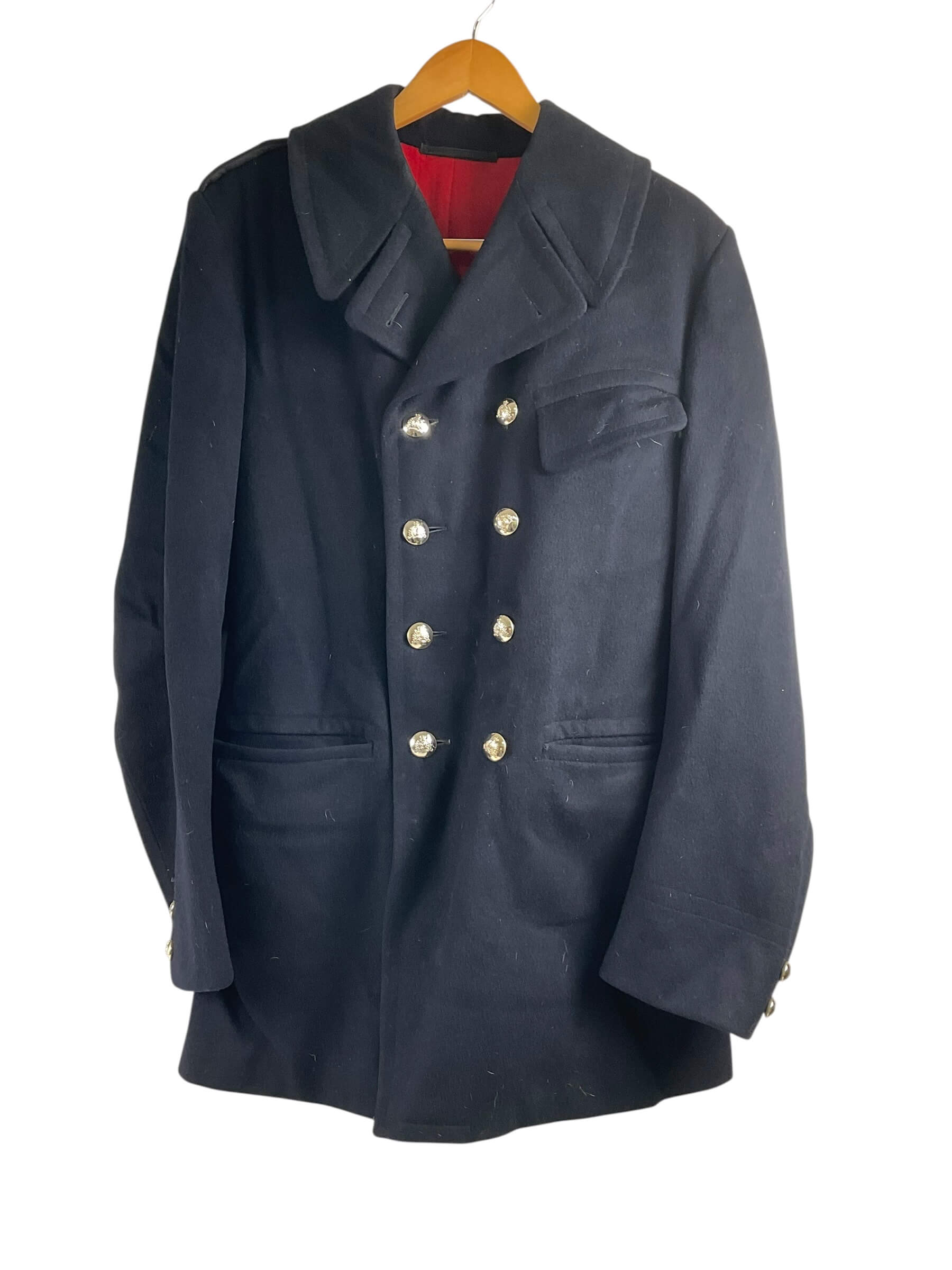 Royal Canadian Mounted Police RCMP Peacoat Size 38 Long Dated 1961 Royal Canadian Mounted Police RCMP Peacoat Size 38 Long Dated 1961