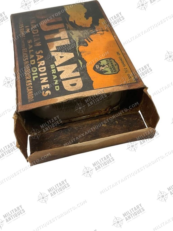 WW1 Canadian CEF Ration Jutland Sardines In Original Packaging ...