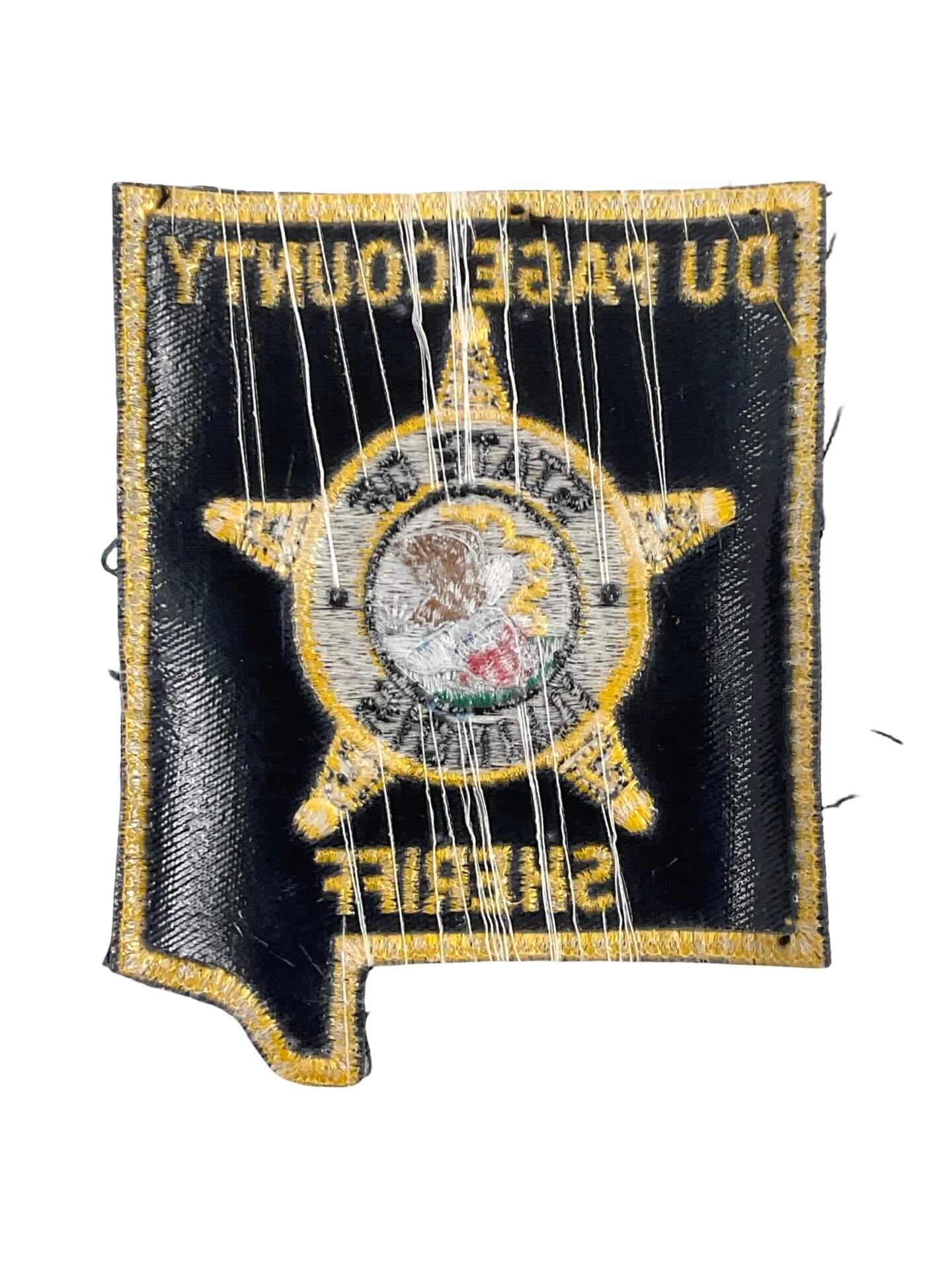 US State of Illinois Du Page County Sheriff Patch US State of Illinois Du Page County Sheriff Patch