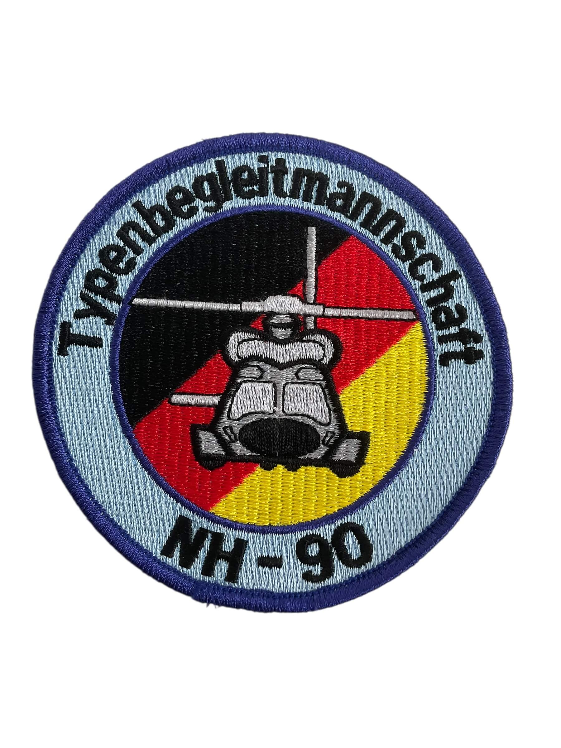 German Air Force Maintenance Technical Support Team NH-90 Helicopter Patch German Air Force Maintenance Technical Support Team NH-90 Helicopter Patch